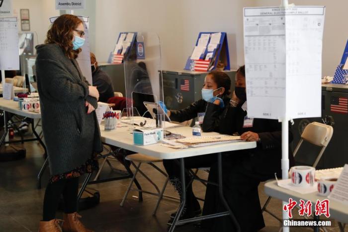 美国大选投票日：疫情下“不一样”的华盛顿投票站