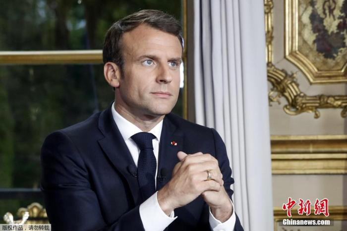 马克龙分别与伊朗总统和美国总统通话