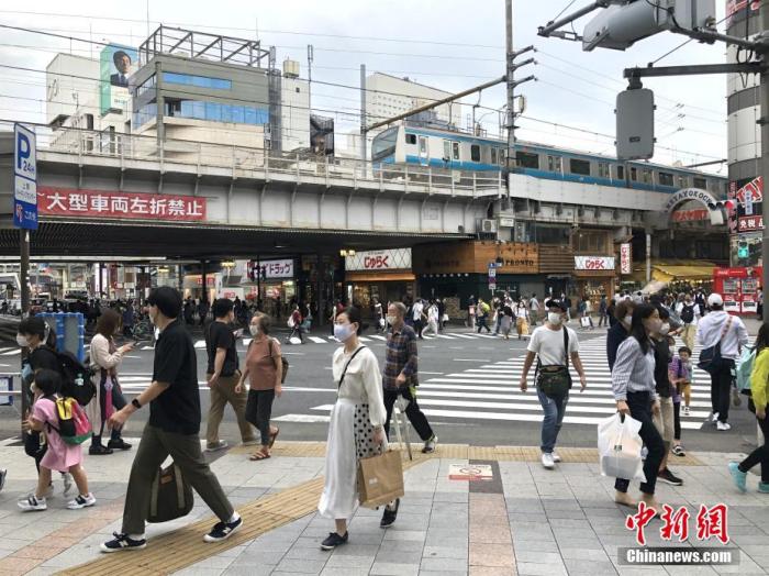 资料图：日本东京街头。
记者 吕少威 摄